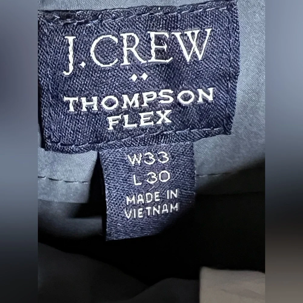 J.CREW Factory NWT Thompson Flex Tapered Pant 33X30